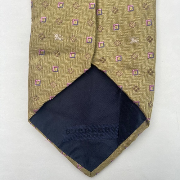 Vintage Burberry Silk Tie - Picture 5 of 7